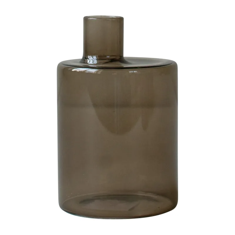 Pipe Glasvase brown Small von DBKD – Produktfoto