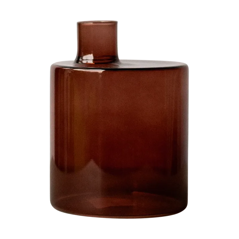 Pipe Vase 14 cm Dark red de DBKD – photo du produit
