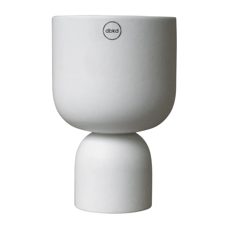Post Blumentopf Ø13cm White de DBKD – photo du produit
