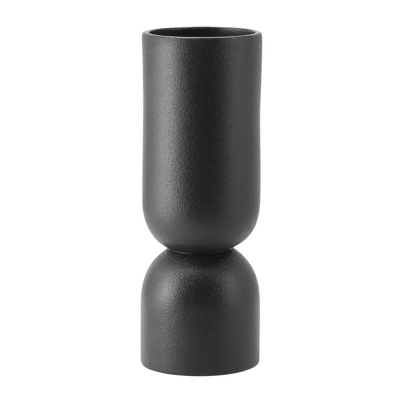 Post Vase 23cm Cast iron farbig de DBKD – photo du produit