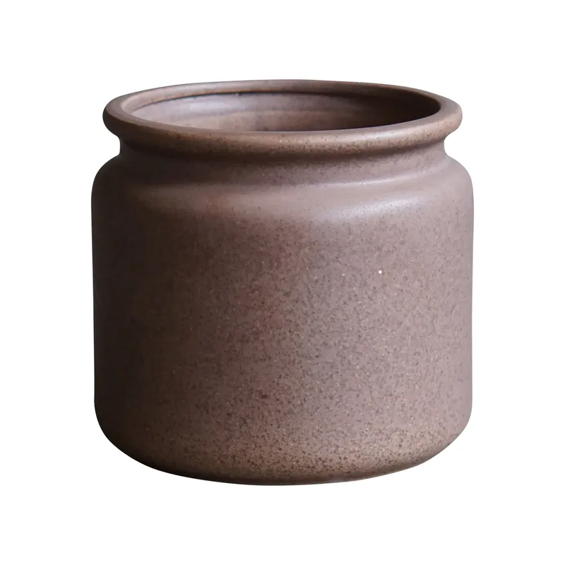 Pure Blumentopf braun Medium ø22 cm de DBKD – photo du produit