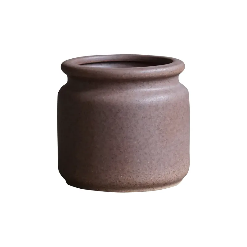 Pure Blumentopf braun Small Ø16 cm de DBKD – photo du produit