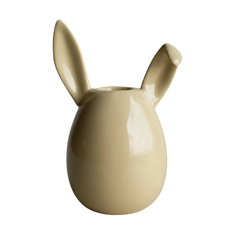 Rabbit Kerzenständer 13 cm Shiny yellow by DBKD – product photo