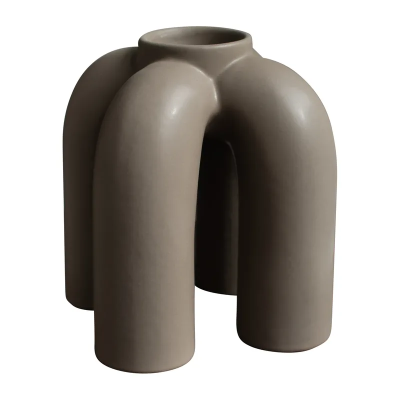 Rope Teelichthalter 14 x 14 cm Dust från DBKD – produktbild