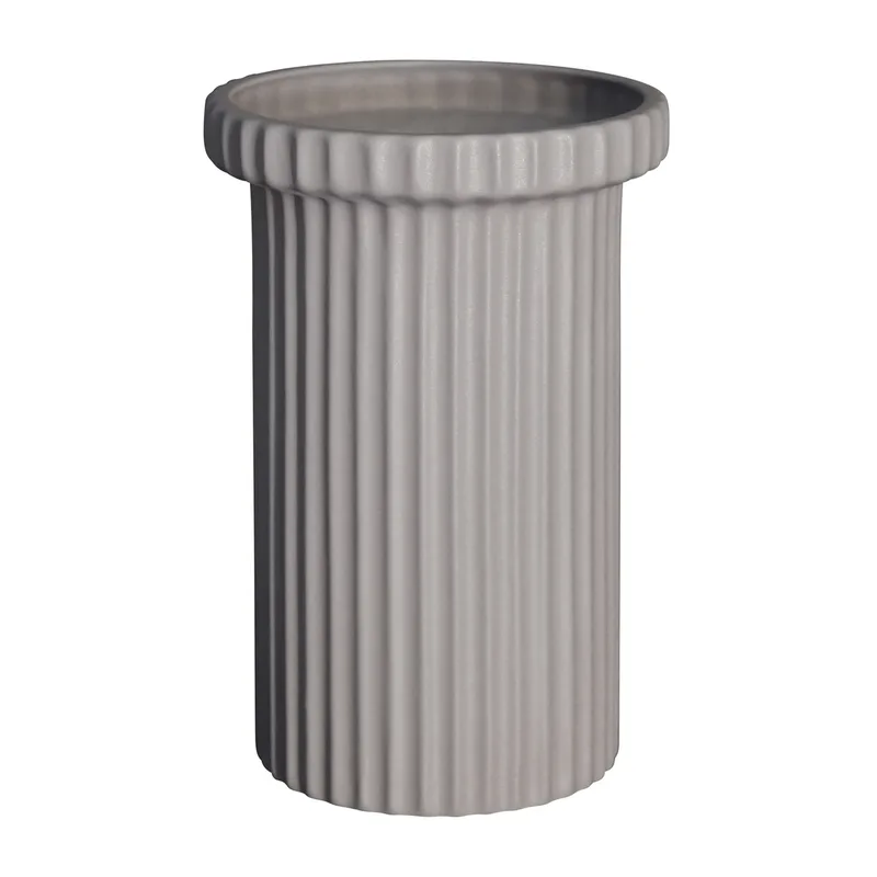 Stripe Blumentopf groß h22cm Ø12 cm Sandy mole by DBKD – product photo