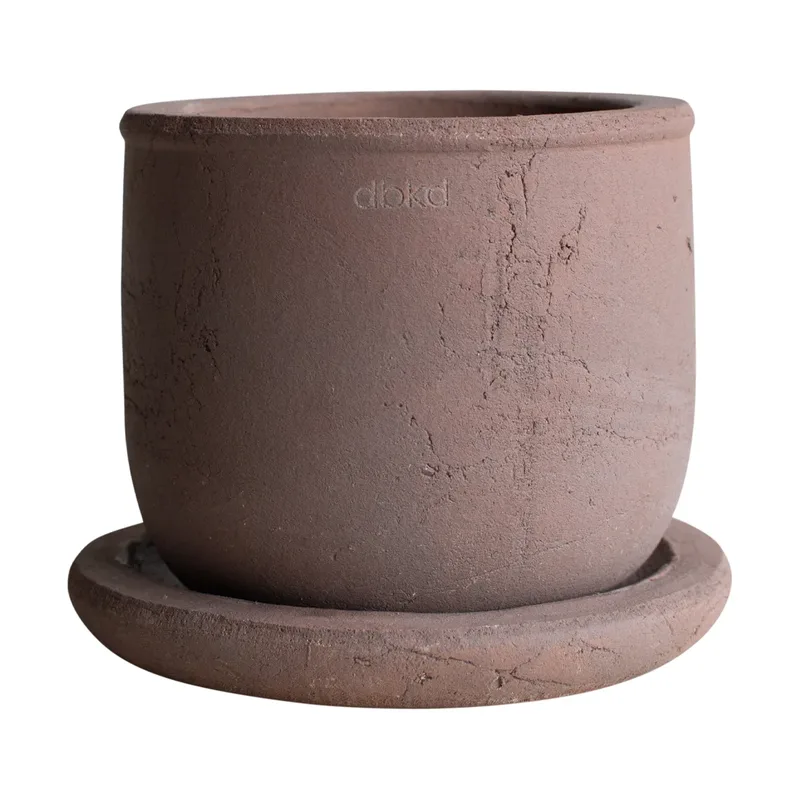 Terra Blumentopf Brown, Ø14x14 cm by DBKD – product photo