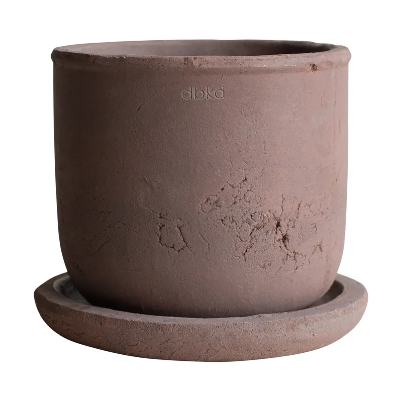 Terra Blumentopf Brown, Ø16x16 cm by DBKD – product photo