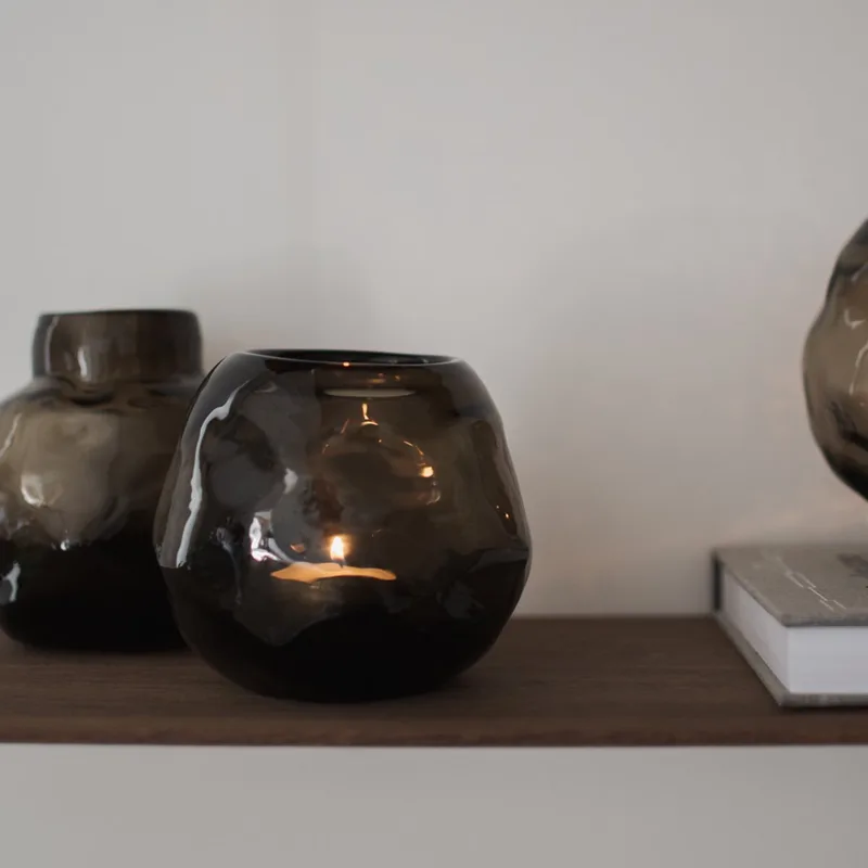 Theelichthouder Bunch by DBKD in Brown – product photo