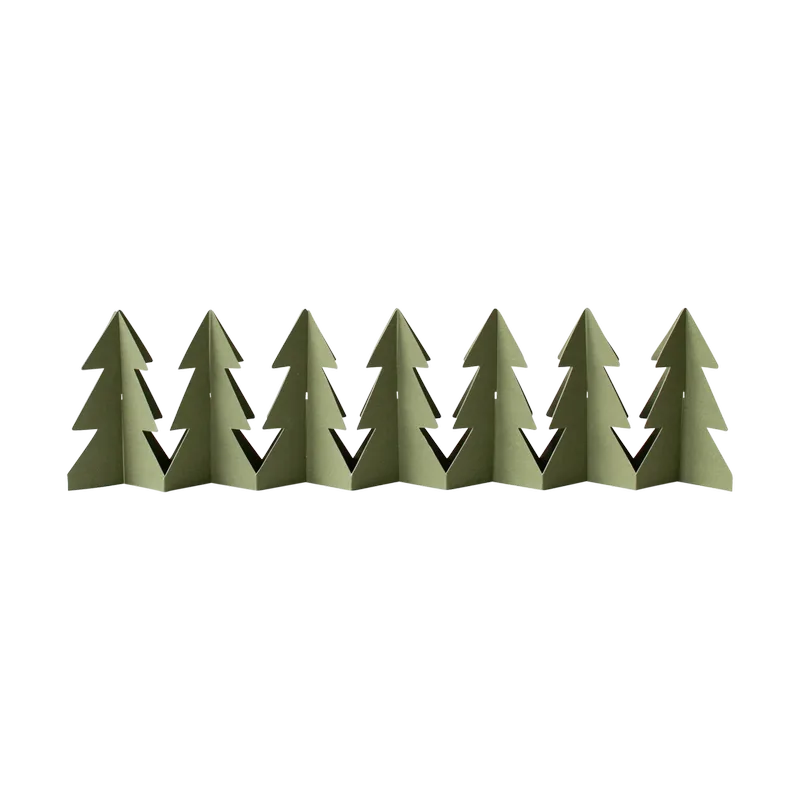 Tree in a row Dekoration 60 cm Green, 7x60 cm de DBKD – photo du produit