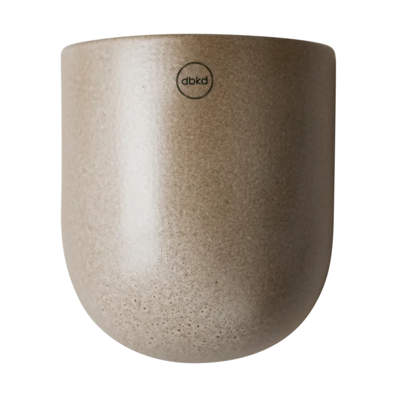 Wandhängender Blumentopf beige Large 17 cm by DBKD – product photo