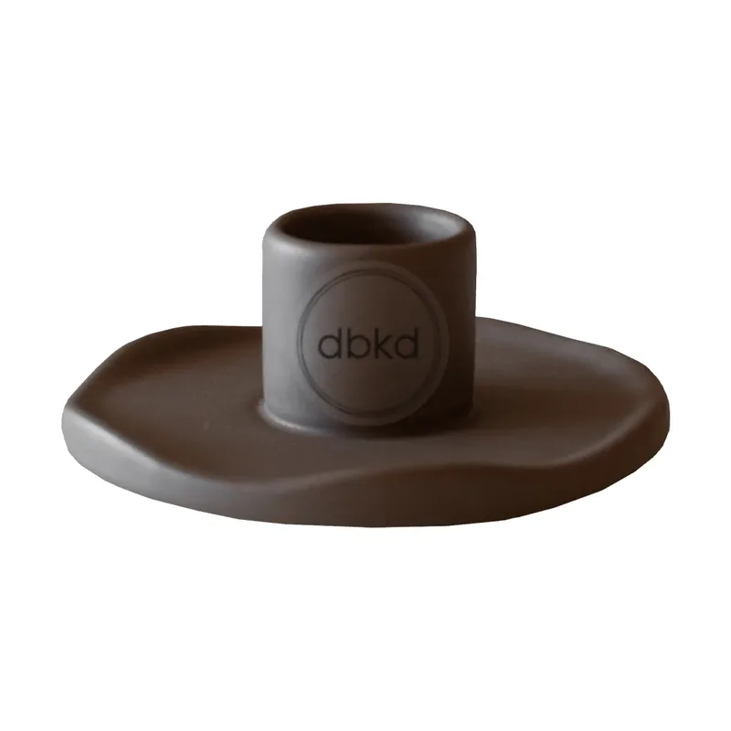 Wave Kerzenhalter Brown by DBKD – product photo
