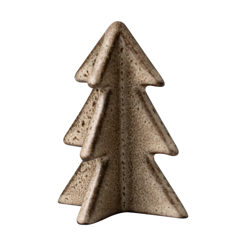 Winter tree dekoration Beige, 8 cm by DBKD – product photo