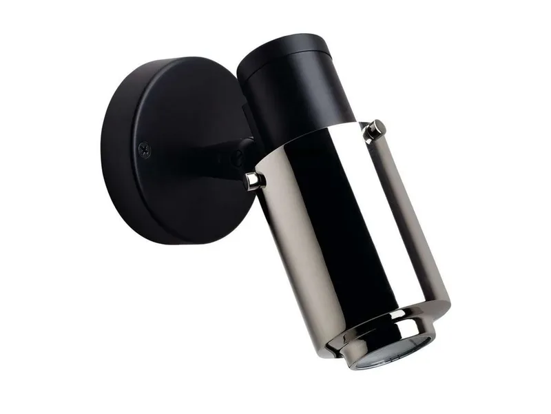 Biny Spot LED Zwart/Nikkel - Dcw - Metaal by DCW éditions – product photo