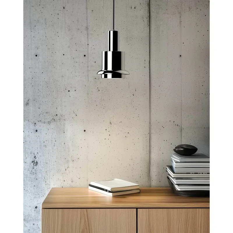 Chaumont Hanglamp Ø15xH22 Nickel/Nickel - DCW - Woonkamer - Metaal by DCW éditions – product photo