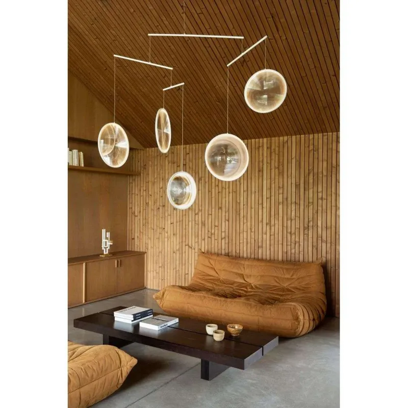 Focus 3 Hanglamp White - DCW - Woonkamer - Aluminium de DCW éditions – photo du produit