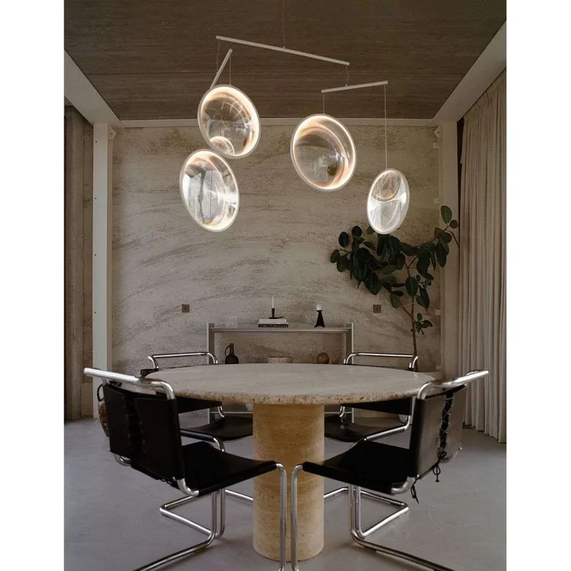 Focus 4 Hanglamp White - DCW - Eetkamer - Aluminium van DCW éditions – productfoto