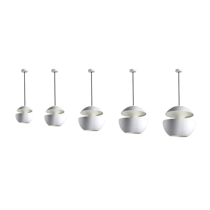 Here Comes The Sun Hanglamp Ø175 Wit/Wit - Dcw - Woonkamer - Aluminium by DCW éditions – product photo
