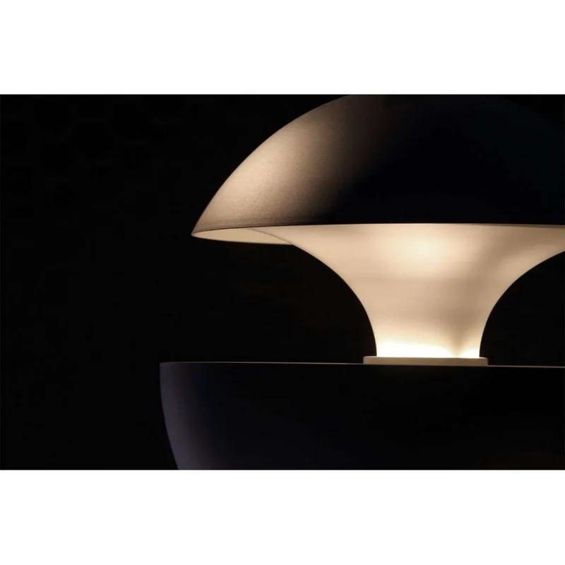 Here Comes The Sun Hanglamp Ø175 Zwart/Wit - Dcw - Woonkamer - Aluminium by DCW éditions – product photo