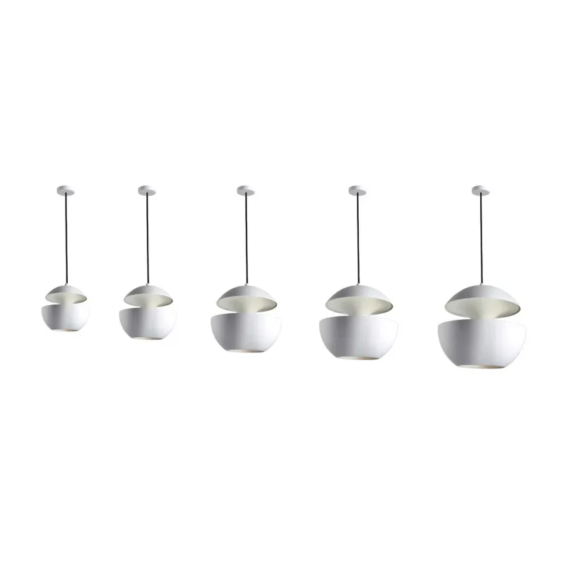 Here Comes The Sun Hanglamp Ø250 Wit/Wit - Dcw - Woonkamer - Aluminium by DCW éditions – product photo