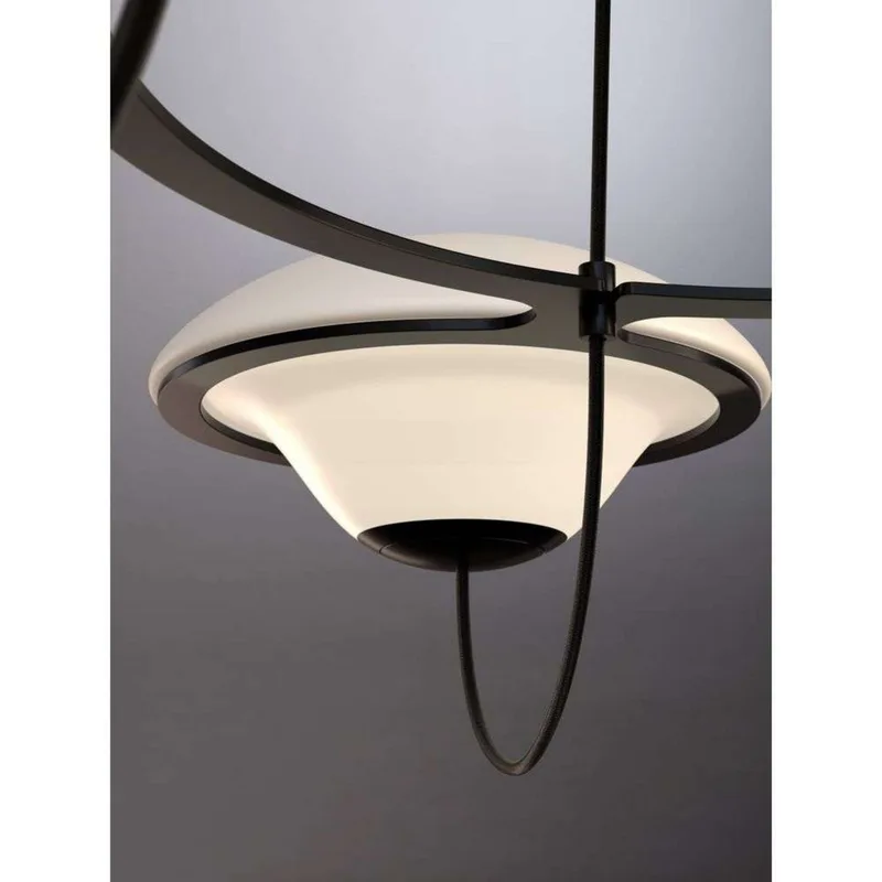 In the Air 6 Hanglamp Zwart - DCW - Woonkamer - Metaal by DCW éditions – product photo