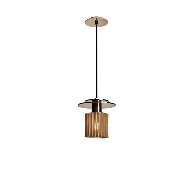In The Sun 190 Hanglamp Goud/Goud - DCW - Woonkamer - Aluminium van DCW éditions – productfoto