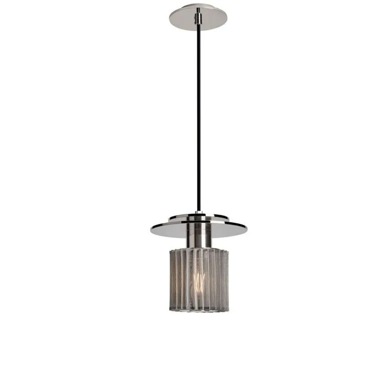 In The Sun 190 Hanglamp Zilver/Zilver - DCW - Woonkamer - Aluminium fra DCW éditions – produktbillede