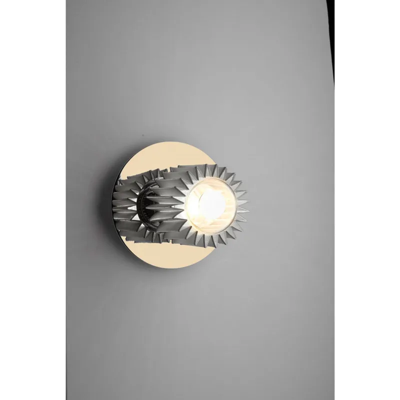 In The Sun 190 Wandlamp Goud/Zilver - DCW - Woonkamer - Metaal by DCW éditions – product photo