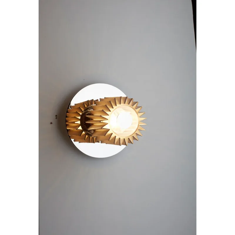 In The Sun 190 Wandlamp Zilver/Goud - DCW - Woonkamer - Metaal by DCW éditions – product photo