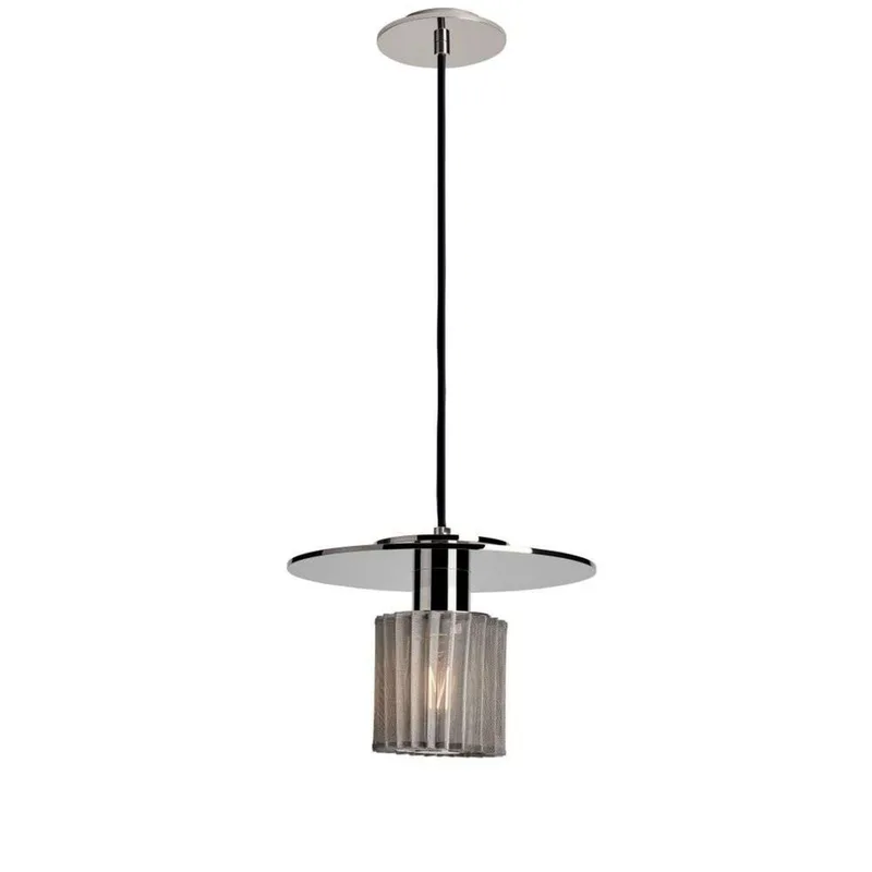 In The Sun 270 Hanglamp Zilver/Zilver - DCW - Woonkamer - Aluminium by DCW éditions – product photo