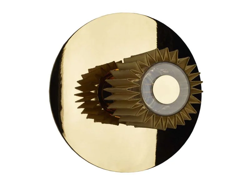 In The Sun 270 Wandlamp Goud/Goud - DCW - Woonkamer - Metaal by DCW éditions – product photo
