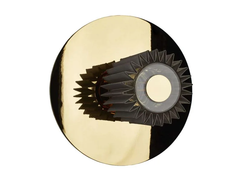 In The Sun 270 Wandlamp Goud/Zilver - DCW - Woonkamer - Metaal by DCW éditions – product photo
