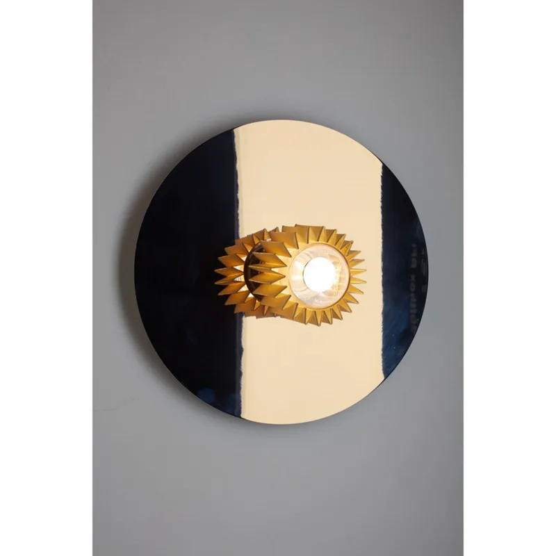In The Sun 380 Wandlamp Goud/Goud - DCW - Woonkamer - Metaal by DCW éditions – product photo
