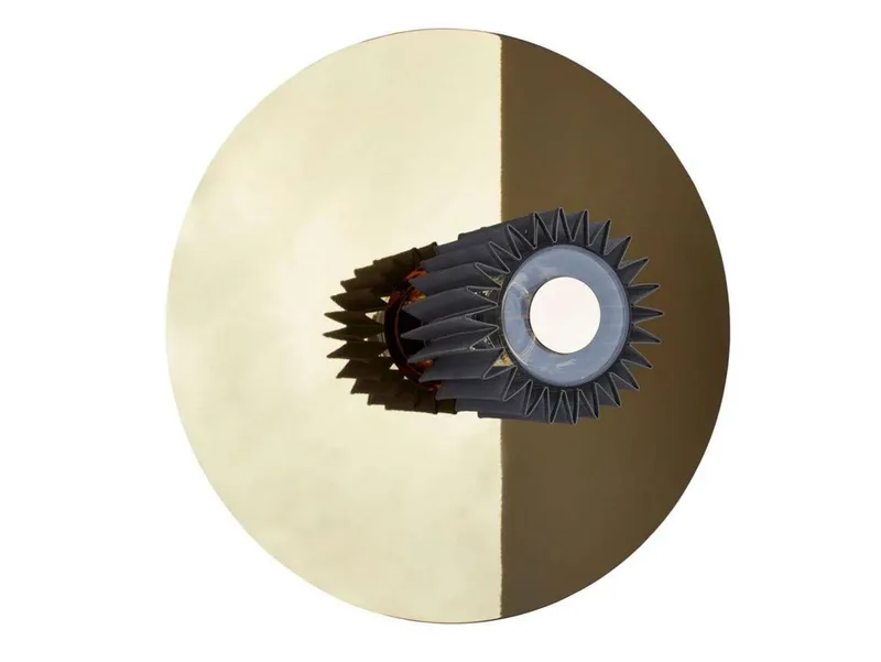 In The Sun 380 Wandlamp Goud/Zilver - DCW - Woonkamer - Metaal by DCW éditions – product photo