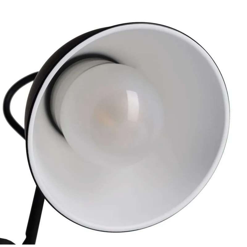 Lampe Gras 104 badkamer wandlamp, zwart/polycarbonaat – DCW - Metaal by DCW éditions – product photo