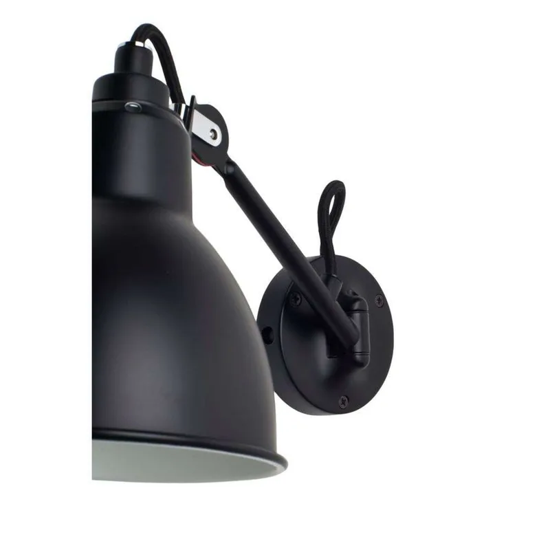 Lampe Gras 104 wandlamp, zwart/koper – DCW - Woonkamer - Metaal van DCW éditions – productfoto