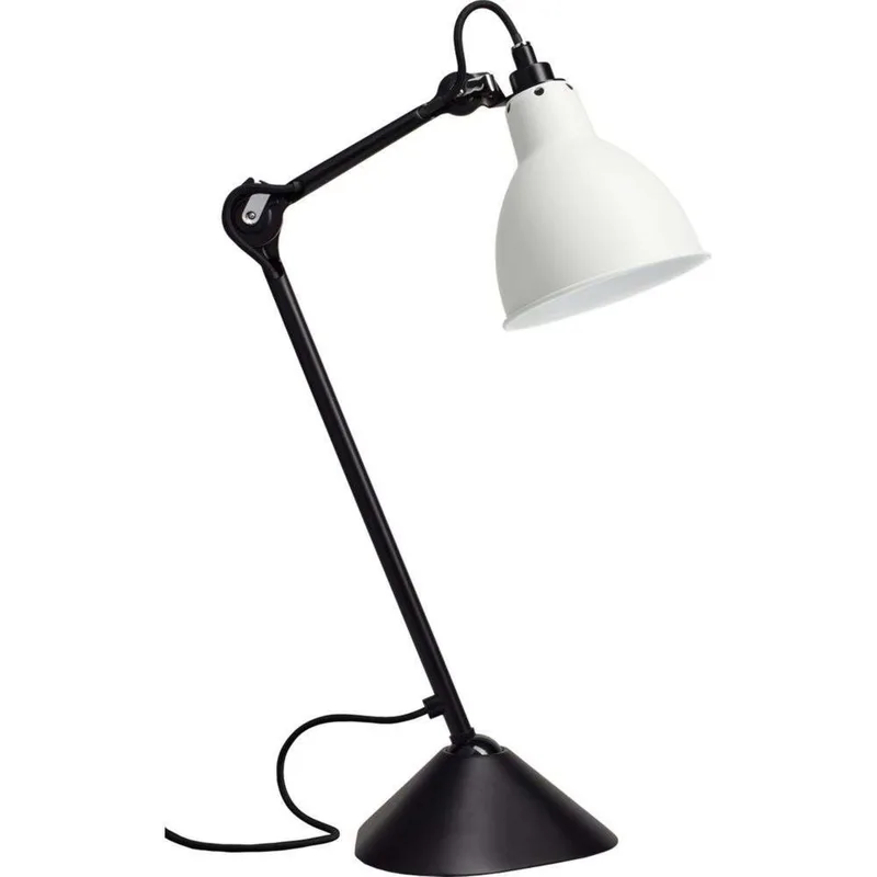 Lampe Gras 205 tafellamp, zwart/wit - DCW - Werkkamer / Kantoor - Metaal by DCW éditions – product photo