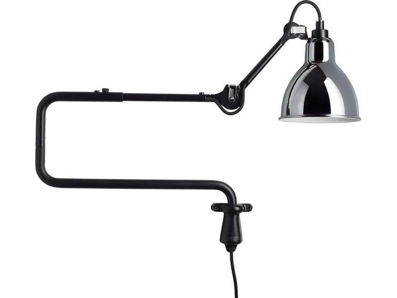 Lampe Gras 303 wandlamp, chroom - DCW - Woonkamer - Metaal van DCW éditions – productfoto