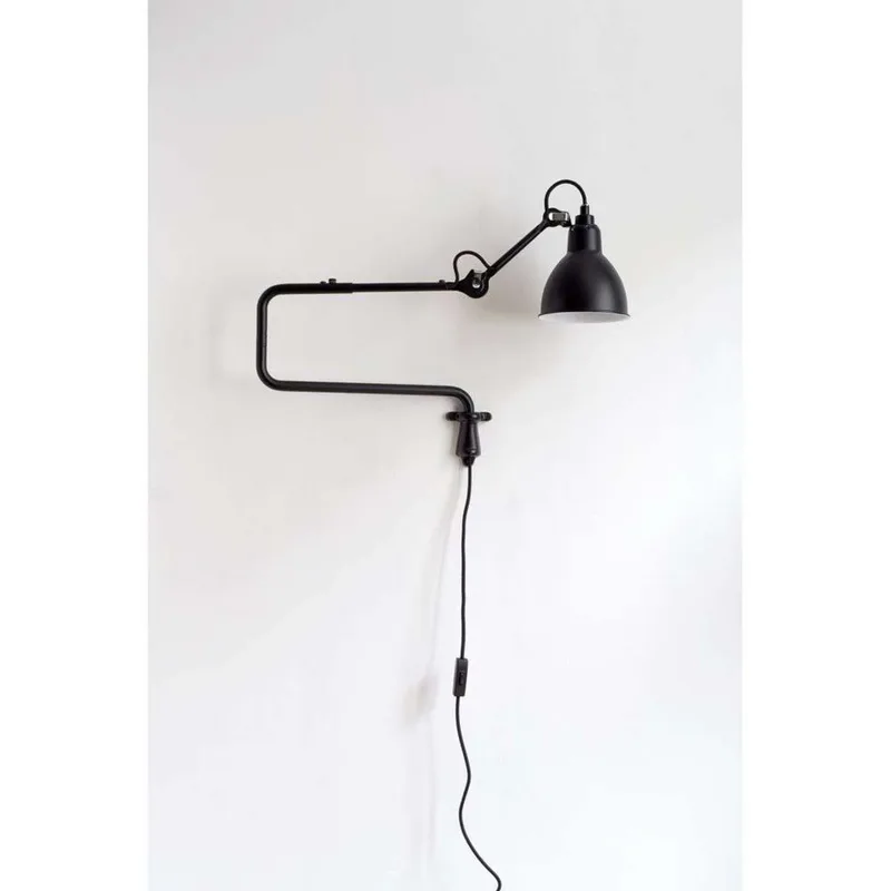 Lampe Gras 303 wandlamp, zwart - DCW - Woonkamer - Metaal van DCW éditions – productfoto