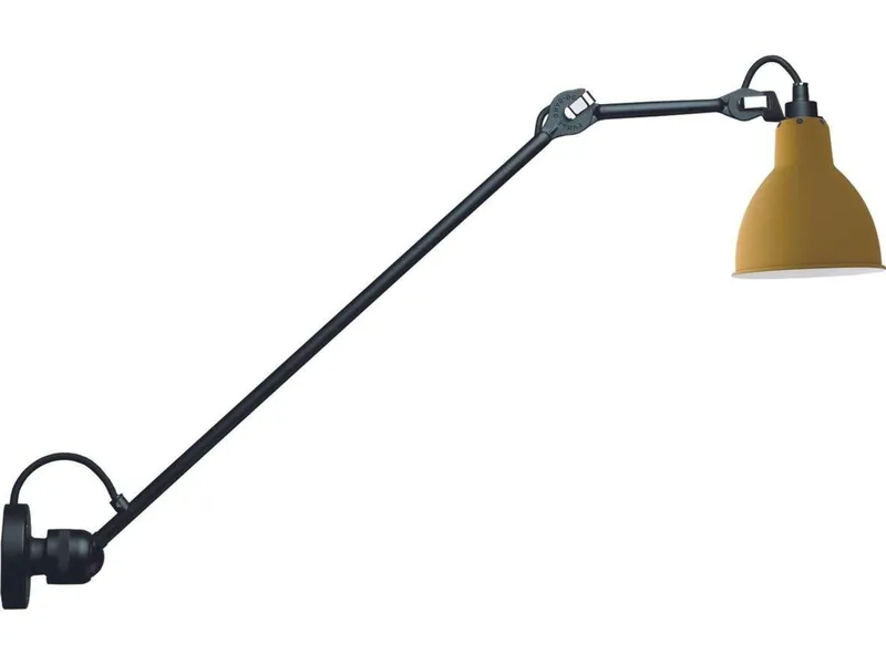 Lampe Gras 304 L60 wandlamp, geel – DCW - Woonkamer - Designer - Metaal van DCW éditions – productfoto