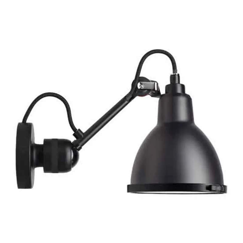Lampe Gras 304 Seaside buitenwandlamp, zwart - DCW - Terras - Designer - Metaal van DCW éditions – productfoto