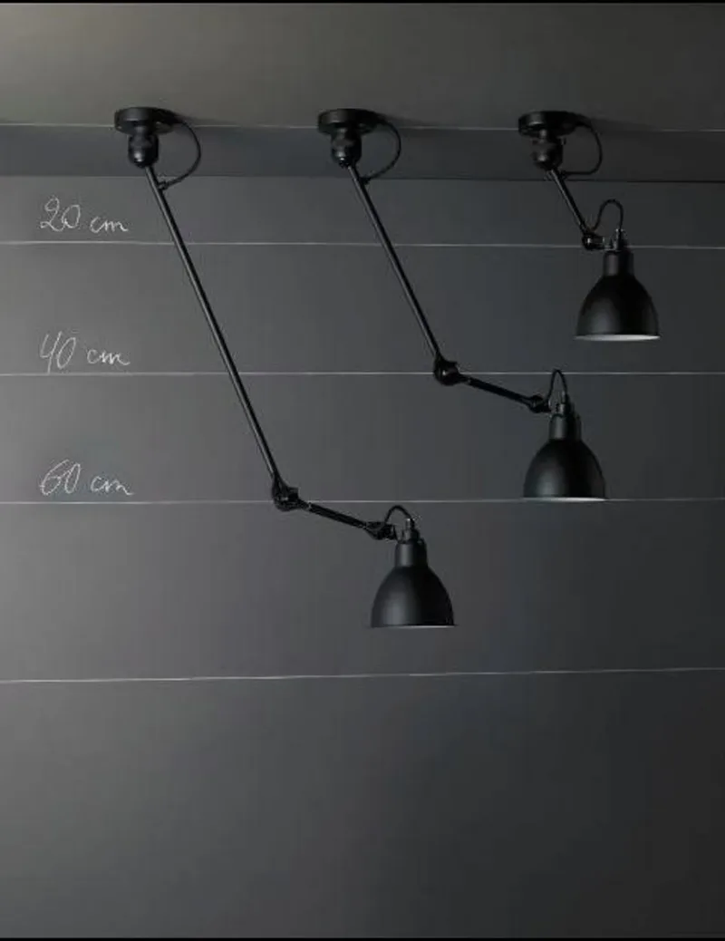 Lampe Gras 304CA wandlamp, zwart/koper - DCW - Woonkamer - Designer - Metaal van DCW éditions – productfoto