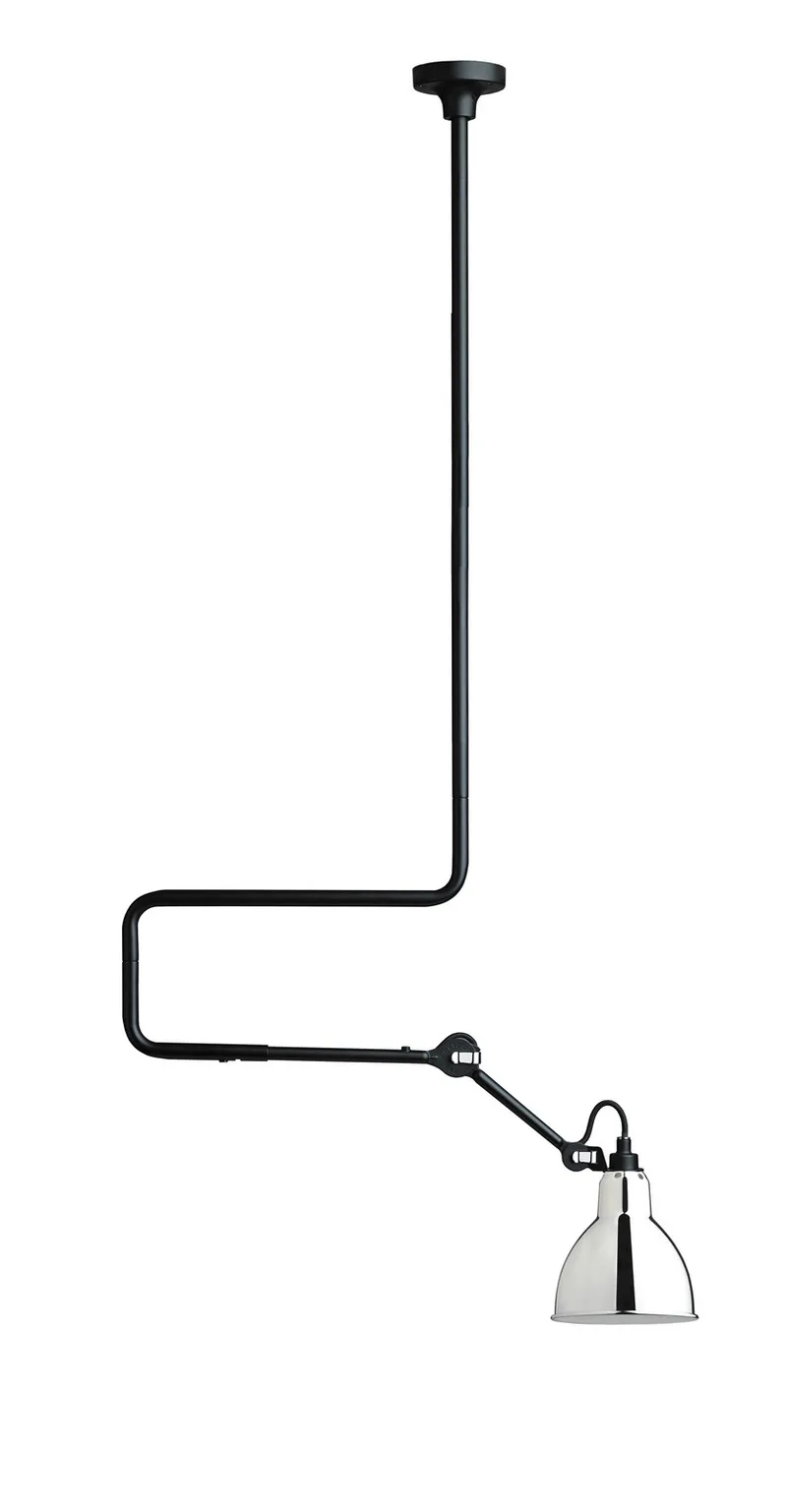 Lampe Gras 312 plafondlamp, chroom - DCW - Kelder - Designer - Metaal van DCW éditions – productfoto