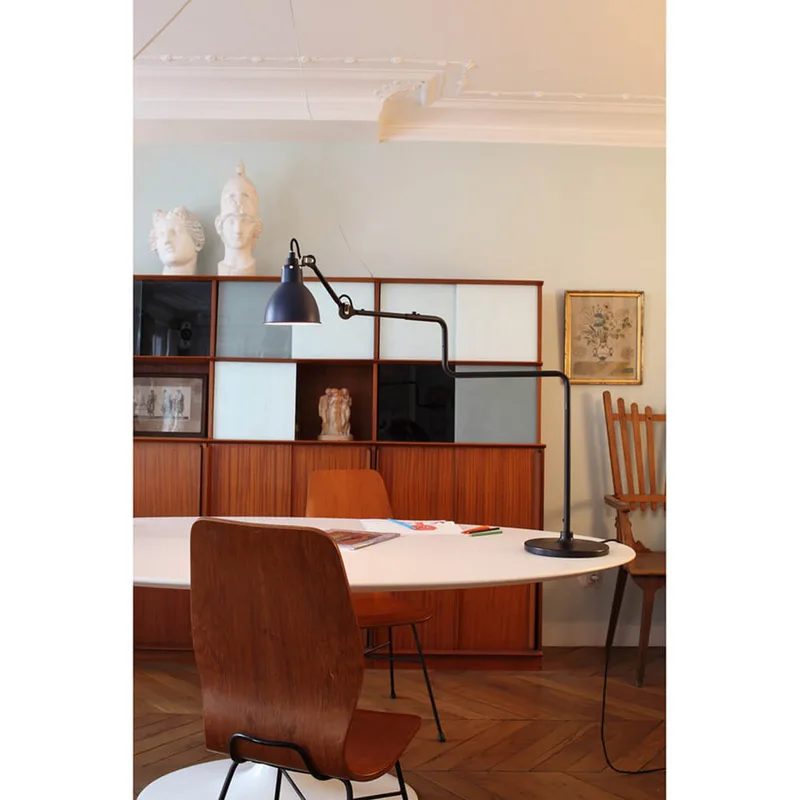 Lampe Gras 317 tafellamp, blauw - DCW - Woonkamer - Metaal by DCW éditions – product photo