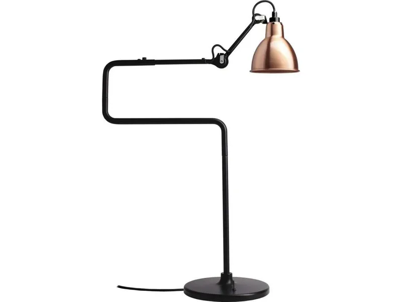 Lampe Gras 317 tafellamp, zwart/koper - DCW - Woonkamer - Metaal by DCW éditions – product photo