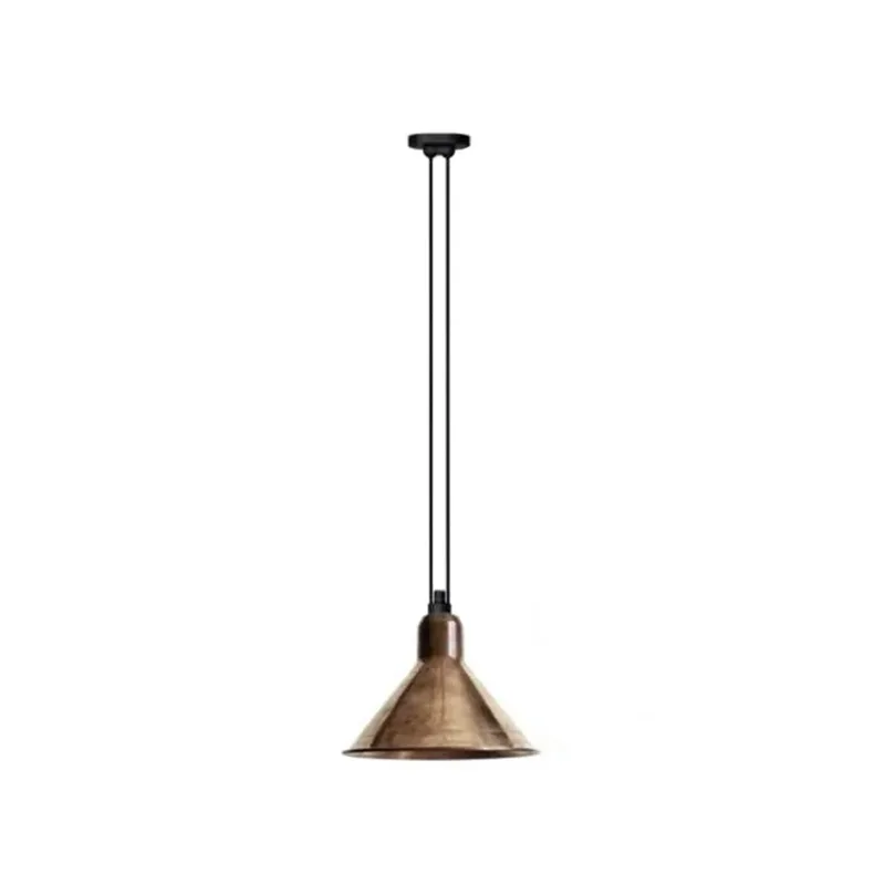 Lampe Gras 322 L hanglamp, conisch, ruw koper – DCW - Woonkamer - Metaal by DCW éditions – product photo