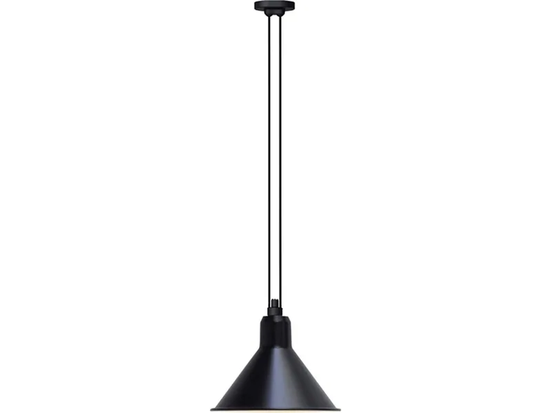 Lampe Gras 322 L hanglamp, conisch, zwart/koper – DCW - Woonkamer - Metaal de DCW éditions – photo du produit