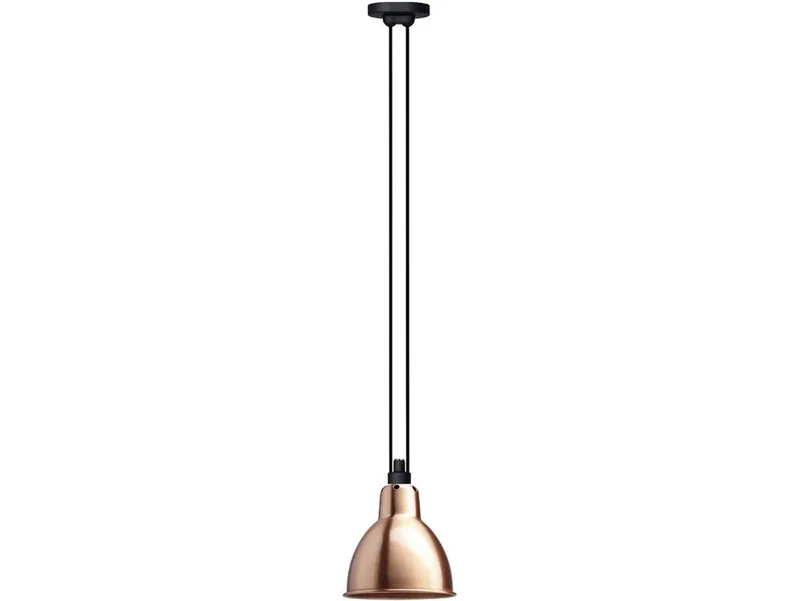 Lampe Gras 322 L hanglamp, rond, koper – DCW - Woonkamer - Metaal van DCW éditions – productfoto