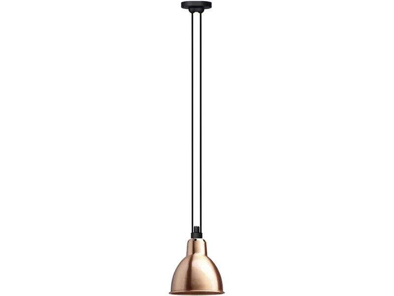 Lampe Gras 322L hanglamp Round, koper/wit - DCW - Woonkamer - Metaal by DCW éditions – product photo