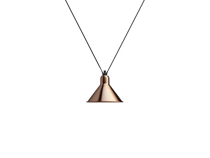 Lampe Gras 323 L hanglamp, koper – DCW - Woonkamer by DCW éditions – product photo