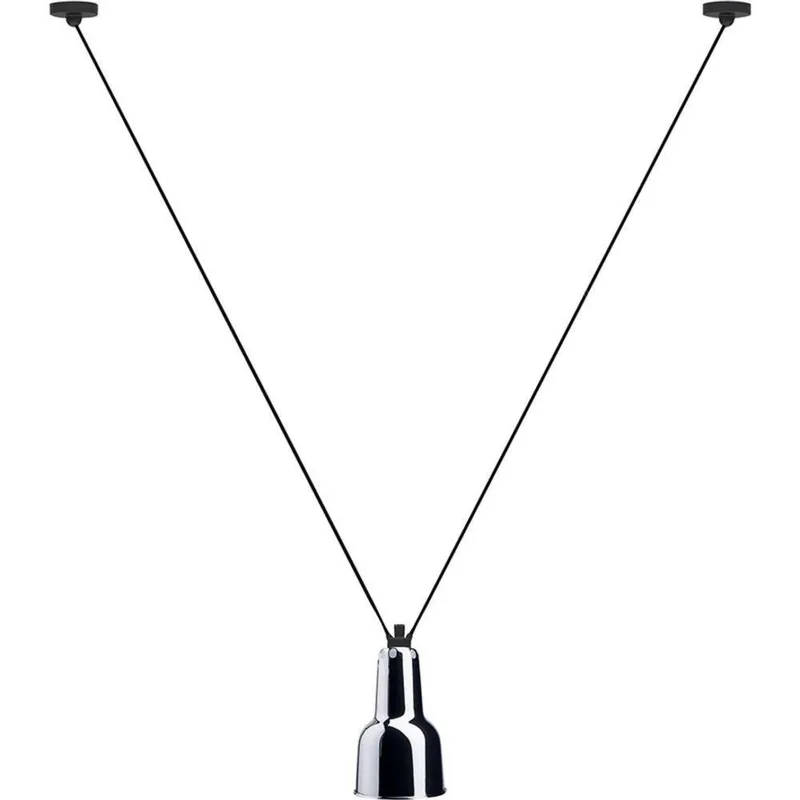 Lampe Gras 323 OC hanglamp, chroom – DCW - Woonkamer - Metaal by DCW éditions – product photo